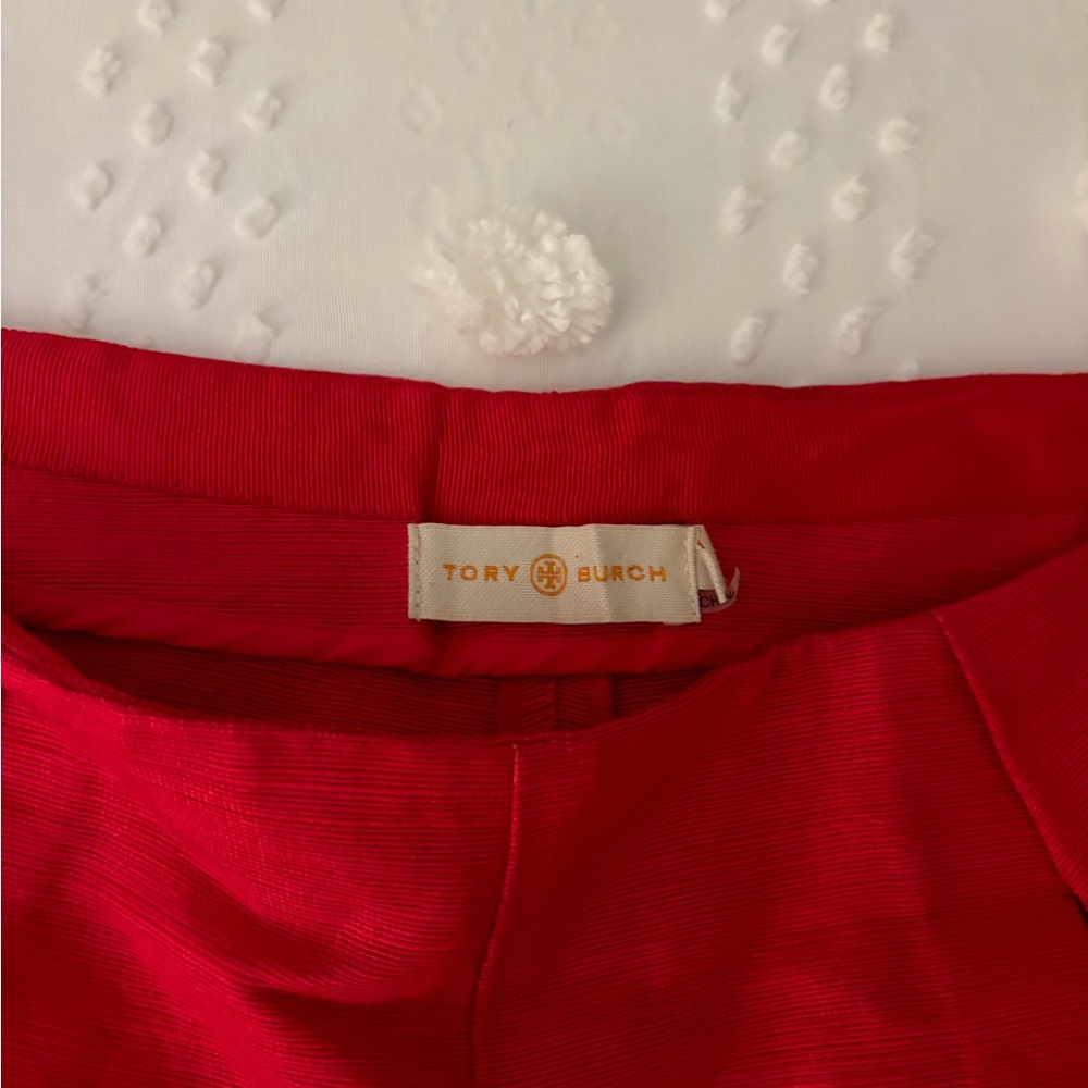 Tory burch Red Shorts